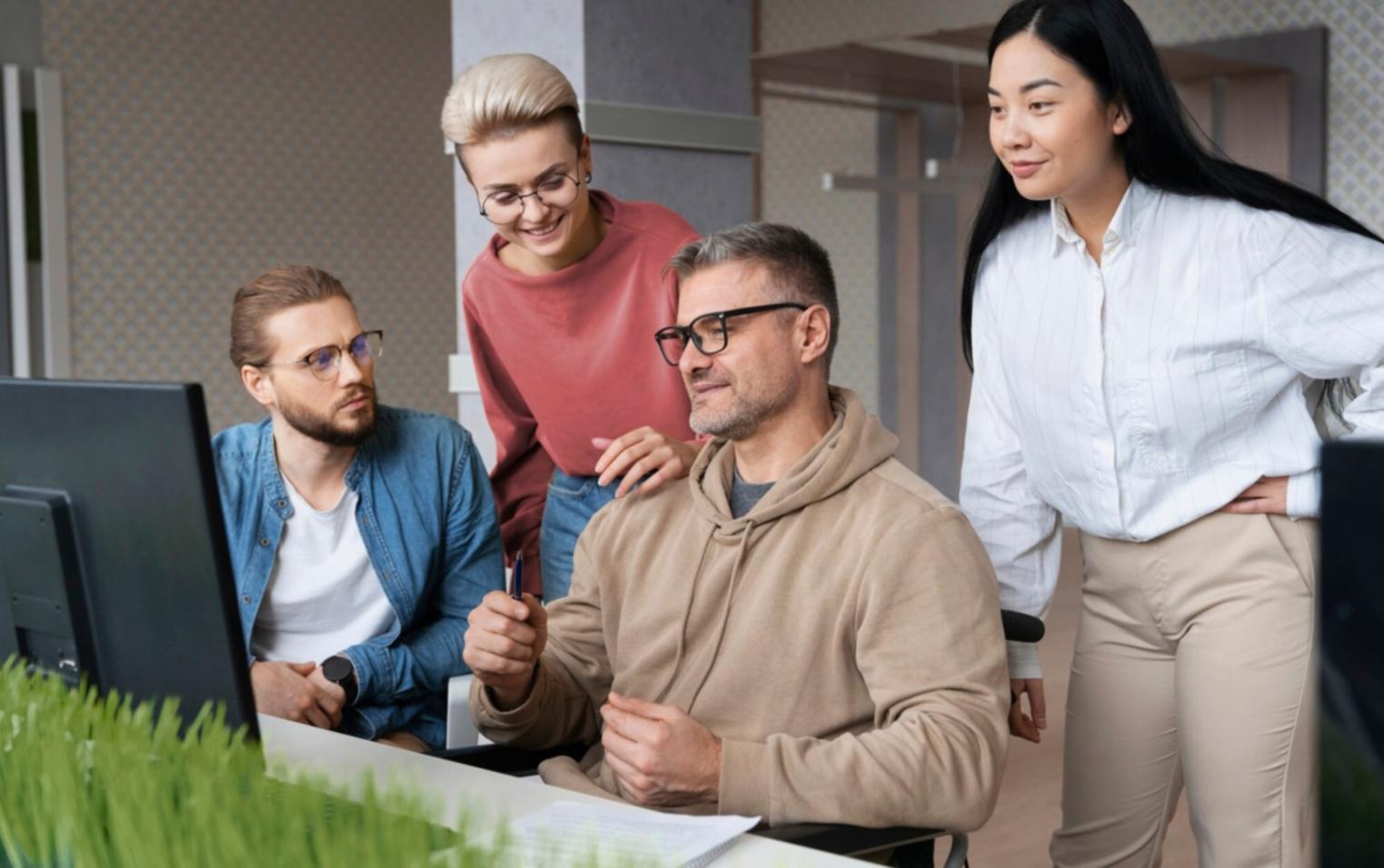 Financial planning session with budget worksheets and calculators